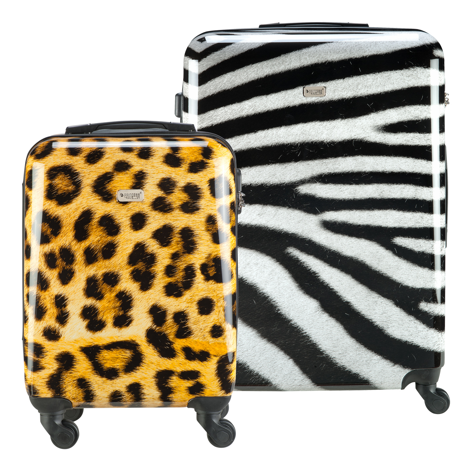Safari (S) - Personaliseer trolley of reiskoffer | Print My Suitcase